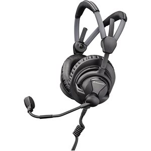 Sennheiser Pro HMD 27 Audio headset, 64 ohm per system, circumaural, dynamic microphone, hypercardio