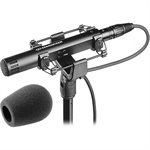 Sennheiser Pro MKH 50-P48 RF microphone with -10 dB pad and switchable bass attenuation (-4 dB at 50