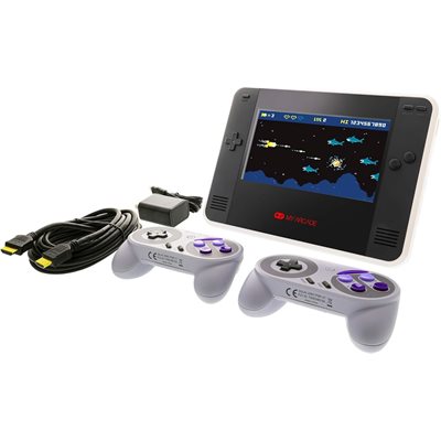 My Arcade - Retro Champ - Console de jeu portable Premium Bundle - Compatible avec les jeux Nintendo NES et Famicom