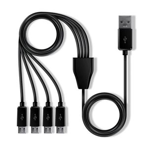 My Arcade USB Splitter Cable,  1 USB A to 4 Micro-USB