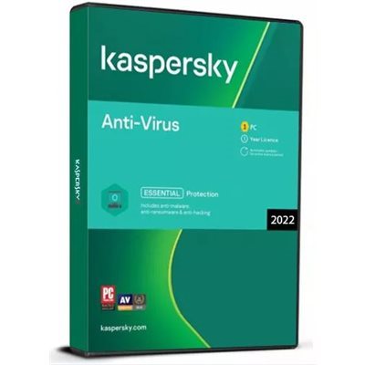 Kaspersky - Antivirus 1Y/3U - Box