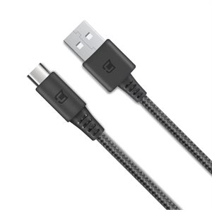 Caseco Braided Type C Cable 2M (6FT) - Black