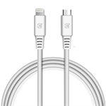 Caseco - Câble USB-C vers Lightning - 3M - Blanc