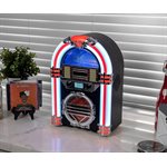 VICTOR Desktop Bluetooth Classic Jukebox, CD player & FM radio  LED