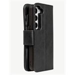 Caseco - Coque 5th Ave + Portefeuille Magnétique - Samsung Galaxy S23 - Noir