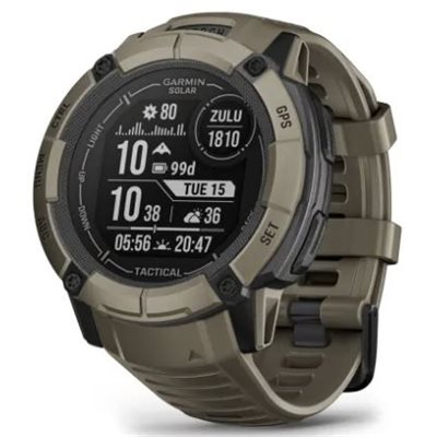 Garmin Instinct 2X Solar - Tactical Edition, Coyote Tan