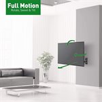 Barkan Full Motion 29-65 inch TV Wall Mount