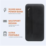 Emerge Helix 10,000 mAh Power Bank with Dual USB-A Ports