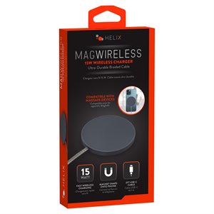 Emerge Helix 15W MagSafe Wireless Charger - Black