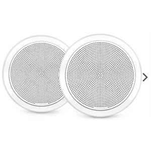 Garmin Fusion FM Series Marine Speakers, 6.5" 120-Watt Round White Flush Mount (Pair)