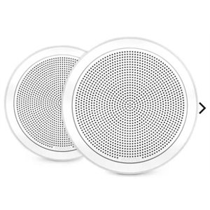 Garmin Fusion FM Series Marine Speakers, 7.7" 200-Watt Round White Flush Mount (Pair)
