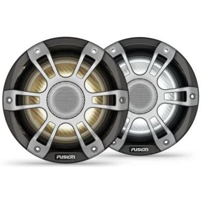 Garmin Fusion Signature Series 3i Marine Speakers, 6.5" 230-watt CRGBW Coaxial Sports Gray (Pair)