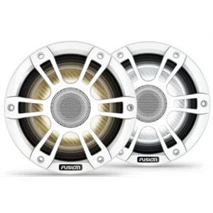 Garmin Fusion Signature Series 3i Marine Speakers, 6.5" 230-watt CRGBW Coaxial Sports White (Pair)