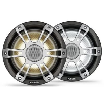 Garmin Fusion Signature Series 3i Marine Speakers, 7.7" 280-watt CRGBW Coaxial Sports Gray (Pair)