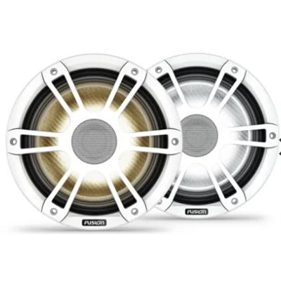 Garmin Fusion Signature Series 3i Marine Speakers, 8.8" 330-watt CRGBW Coaxial Sports White (Pair)