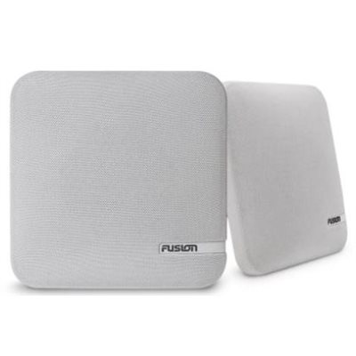 Garmin Fusion SM Series Marine Speakers, 6.5" 100-Watt Classic White Shallow Mount (Pair)