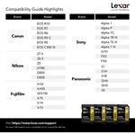 Lexar Professional 2000x 256GB SDXC UHS-II Memory Card