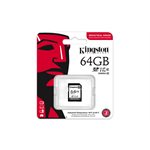 Kingston 64GB SDXC Industrial -40C to 85C C10 UHS-I U3 V30 A1 pSLC