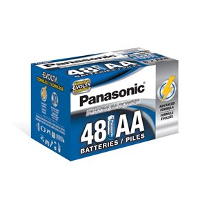 PanasonicLR6XE/48PCPlatinumPowerAAAlkalineBattery-48Pack