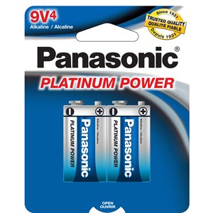 Panasonic Batteries 9 V (4-Pack) (6LF22XP4B)