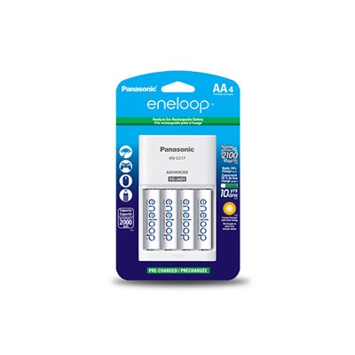 PanasonicEneloopPackof4AARechargeableNi-MHBatteries