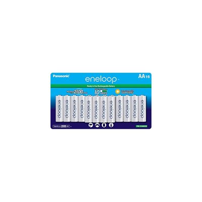 PanasonicEnelooppackof16AARechargeableNi-MHBatteries