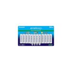 Panasonic Eneloop pack of 16 AA Rechargeable Ni-MH Batteries