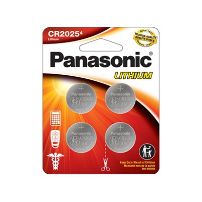 PANASONICCR20253VLithiumCoinCellBattery4Pack