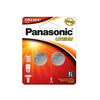 PanasonicCR23543.0VoltLithiumCoinCellBatteries-2Pack