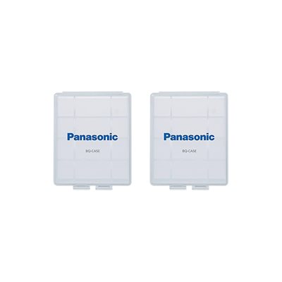 PanasoniceneloopBatteryStorageCasesw/4AAor5AAABatteryCapacityClear2Pack