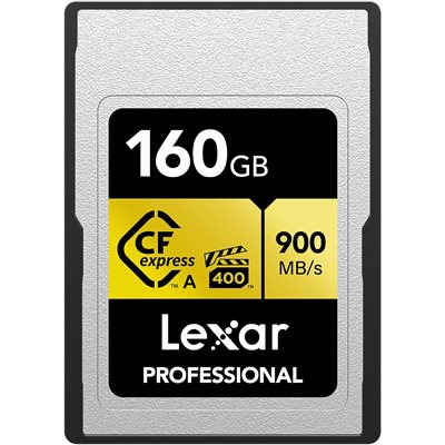 Lexar 160GB Professional CFexpress Type A Card GOLD Series