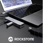 Rockstone - USB-C 5-in-1 Hub