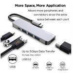 Rockstone - USB-C 5-in-1 Hub