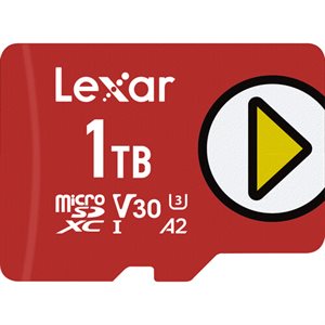 Lexar Play 1TB microSDXC UHS-I-Card, Up to 150MB/s  Read