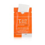 Tan Towel Half Body Dark Self Tanning Towelettes 10 Pack HBDK10