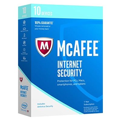 McAfee - Internet Security 1Y/10U - PC/Mac/Android (ENG)