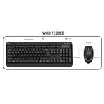 Adesso - Antimicrobial Wireless Desktop Keyboard and Mouse (Bilingual / Can. French)