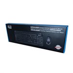 Adesso - Antimicrobial Wireless Desktop Keyboard and Mouse (Bilingual / Can. French)