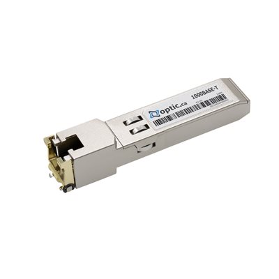 Optic.ca 1000BASE-T SFP, RJ-45, 100M, COPPER, 100% INTEL COMPATIBLE