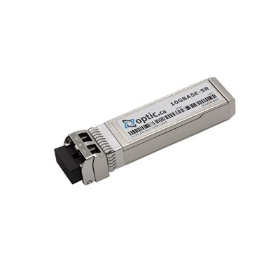 Optic.ca 10GBASE-SR SFP+, 850NM, 300M, MMF, 100% MERAKI COMPATIBLE