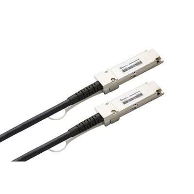 Optic.ca 100GBASE-QSFP28 PASSIVE COPPER CABLE, 1 METER LENGTH, 100% JUNIPER COMPATIBLE