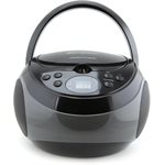 Emerson - EPB-3000 Portable CD Player with AM/FM Stereo Radio - Black