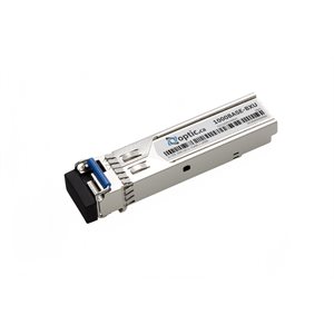 Optic.ca 1000BASE-BX SFP, TX: 1310NM, RX: 1490NM, 10KM, DDM, I-TEMP, 100% EXTREME NETWORKS COMPATIBL