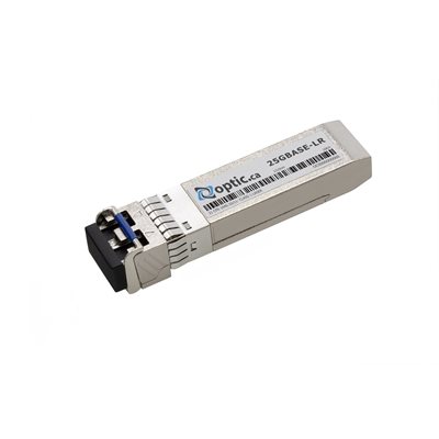 Optic.ca 25GBASE-LR SFP28, 1310NM, 10KM, SMF, 100% DELL COMPATIBLE