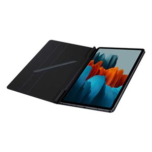 Coque extérieure pour Galaxy Tab S9 FE+, noir