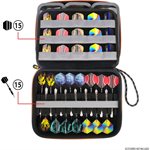ACCESSORY POWER USA GEAR HXD XL Hard Shell Dart Case Black