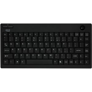 Adesso Mini clavier sans-fil avec trackball (RF 2,4 GHz)