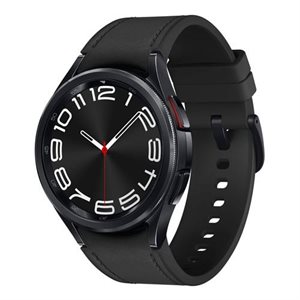 Samsung - Galaxy Watch6 Classic (GPS + LTE) 43 mm avec moniteur de fréquence cardiaque - Noir