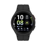 Samsung -  Galaxy Watch5 Pro (GPS + LTE) 45mm with Heart Rate Monitor - Black