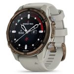Garmin Descent Mk3i – 43 mm, Bronze PVD Titanium with French Gray Silicone Band
